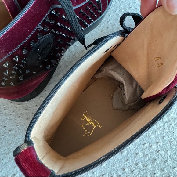 Louis Orlato Spikes Velvet by Christian Louboutin - Picture 5 of 5